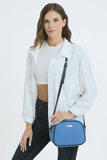 Fossil Blue Women's Shoulder Bag 05FS23K498