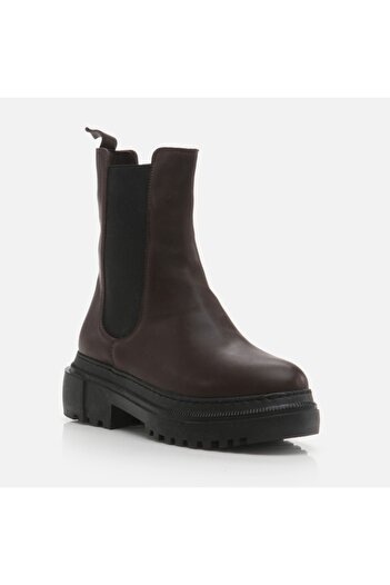 Yaya by Hotiç Brown Women's Boots & Booties 01BOY256560A480