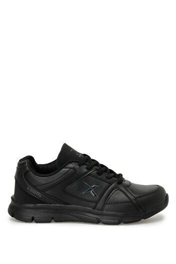 Kinetix KALEN PU 3PR Black Unisex Running Shoes