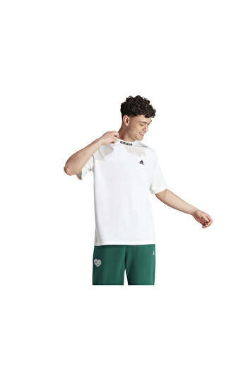 adidas Bl Mesh T Q3 Ανδρικό μπλουζάκι casual HY1285 Λευκό