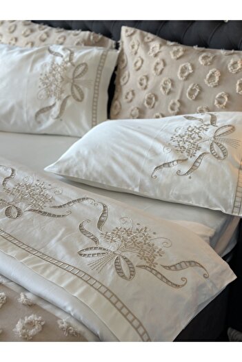 incisecrethome BED COVER AND COTTON SATIN Duvet Cover SET CONSISTS OF 9 PIECES IN COMPLETE.,