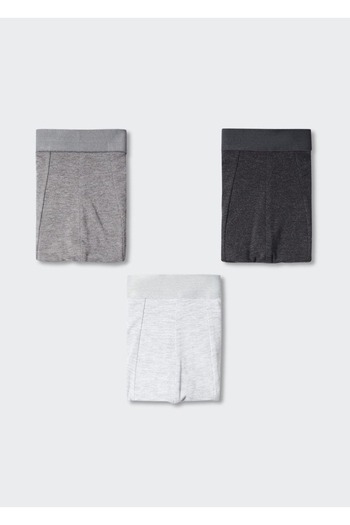 MANGO Man Cotton Boxer Pack των 3