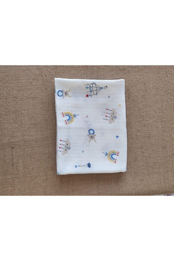 Alpıno MUSLIN COVER Alpinobaby 100% COTTON (85 cm*85 cm)