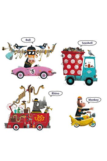 Mideer Gift Box Puzzle-KAÇAK MAYMUN