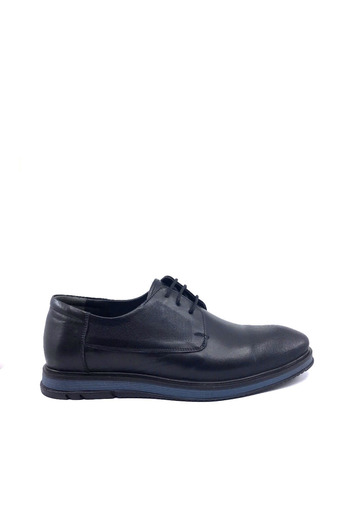 Tardelli 3618-2 Navy Blue Leather Casual Men's Shoes