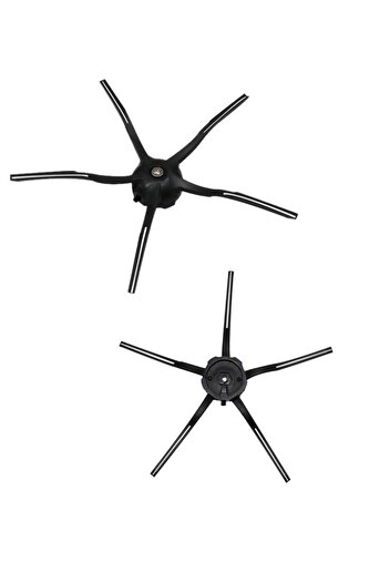 Popüler Roborock Q7 Max Plus - Μαύρη έξυπνη ηλεκτρική σκούπα ρομπότ, κιτ αναπλήρωσης ανταλλακτικών