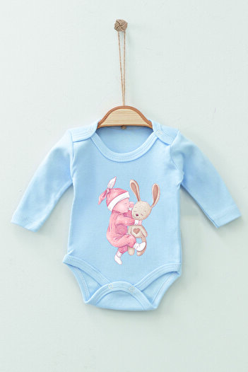 ADABEBEK 100% Cotton Organic Sleeping Baby Long Sleeve Bodysuit Baby Bodysuit