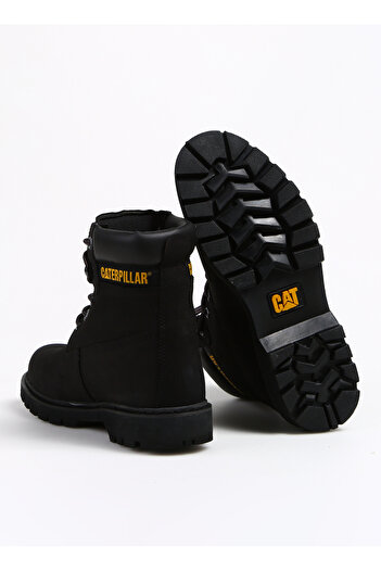 Caterpillar Siyah Erkek Deri Bot GOLDEN