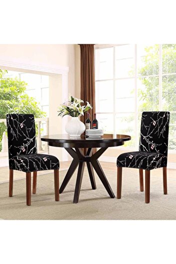 Bright Home μοτίβο βελούδινο κάλυμμα καρέκλας, κάλυμμα καρέκλας 1τεμ