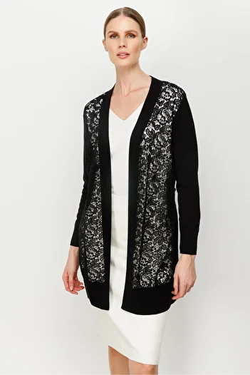 Butik Triko Lace Knitwear Cardigan
