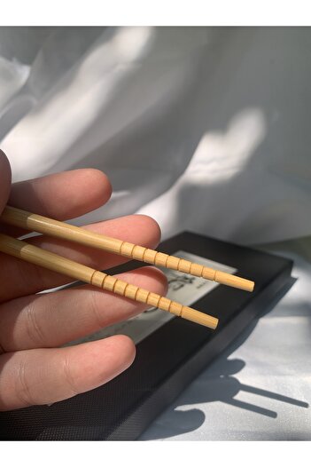 Tam Seramik Japanese Bamboo Chopstick Blue Floral 1 Pair