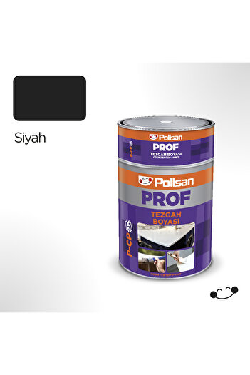 Polisan Prof Siyah Tezgah Boyası (P-CP 2K) 1 kg