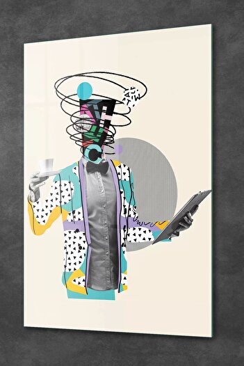 Decovetro Tablou din sticlă Modern Pop Art Funny