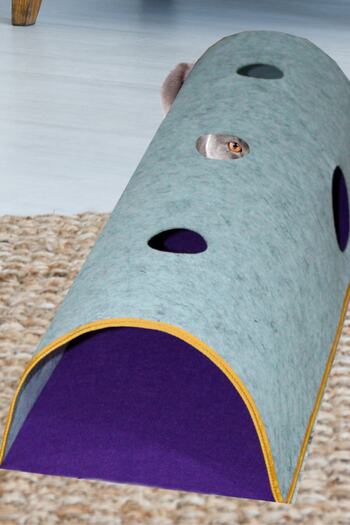 BYPET Cathide Cat Play and Hideout Tunnel 100 Cm Large Size