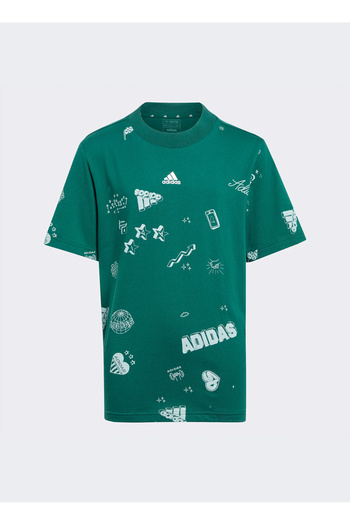 adidas Plain Green Men's T-Shirt IA1562 J BLUV Q3 AOPT