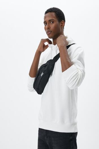 Koton Men's Ecru Sweatshirt
