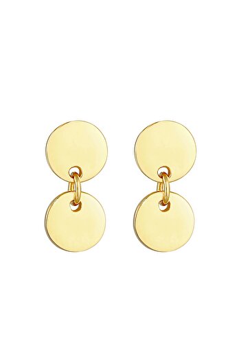 ELLI Ohrringe Ohrhänger Stecker Plättchen Boho Look 925 Silber