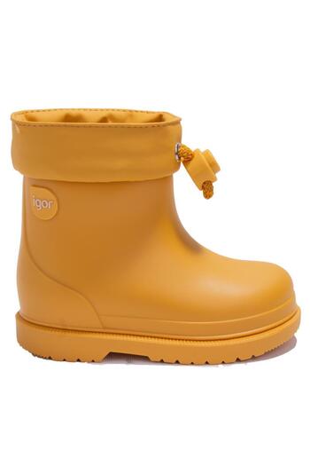 IGOR İgor W10257 Bimbi Euri Yellow Orthopedic Boy Rain Boots