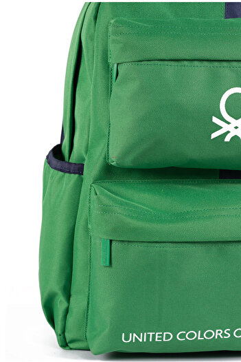 United Colors of Benetton 03848 Σχολική τσάντα γυμνασίου γυμνασίου δημοτικού σχολείου μαθητική τσάντα πανεπιστήμιο ΠΡΑΣΙΝΗ