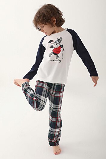 Arnetta AR2750C Boy's Winter Pajama Set