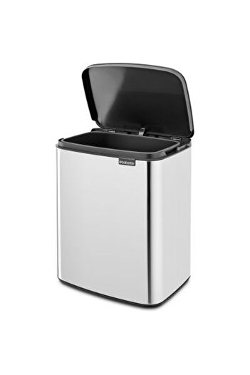 Brabantia Brilliant Chrome Trash Can 12L