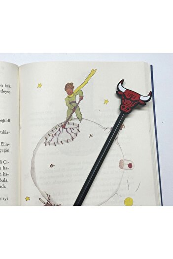 CA Accessories Cute Pen Ornament Bulls Pen Back