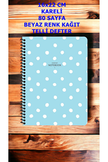 KESKİN COLOR CARATI 16X22 CM 80 FOI DE CARNET DE NOTE DE PLASTIC CU HÂRTIE DE SÂRMĂ CULOARE ALBĂ CU FOI MĂRATĂ CU MODEL DE PUNCT