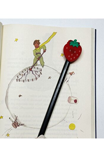 CA Accessories Cute Pen Ornament Strawberry Fruit Pen Back
