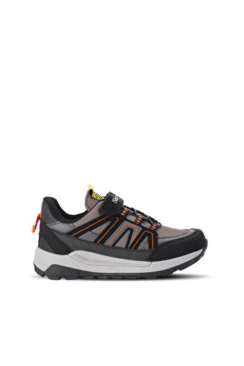 Slazenger Kross Ktn Kids Velcro Black / Dark Gray Casual Sports Shoes