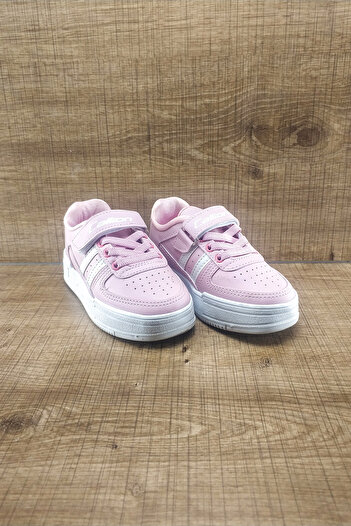 Callion Yumuşak Rahat Taban Bantlı Pembe Kız Çocuk Sneaker-Spor Ayakkabı