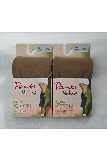 Penti Extra Cotton Pants Socks (PENTI COTTON KNEE BOTTOM SOCKS) 2 PIECES