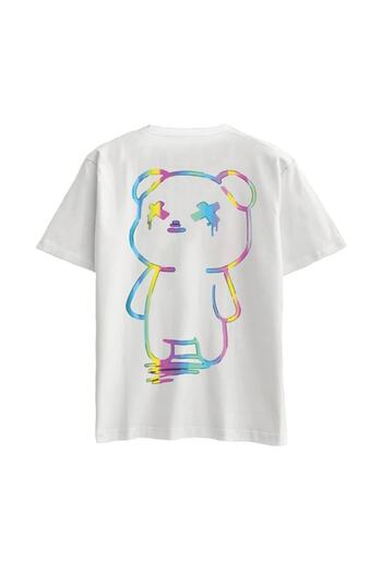 Pisa Art Μπλουζάκι με στάμπα Oversize C-Colour Bear