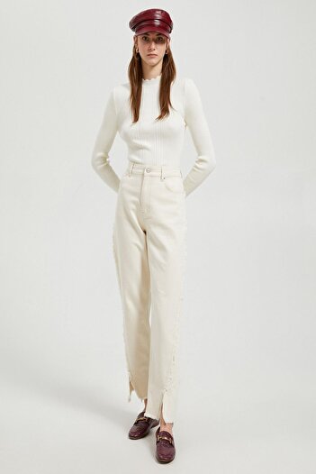 Koton Women's Ecru Sweater