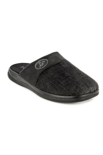 Muya Ruby 32801-001 Μαύρες ανδρικές χειμερινές παντόφλες σπιτιού - Μέγεθος 40-45
