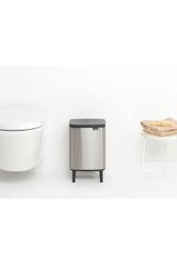 Brabantia Pedestal Trash Can Chrome Fpp 7 L