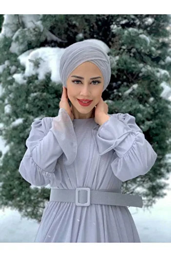 Bym Fashion 2021 Glitter Shawl Gray