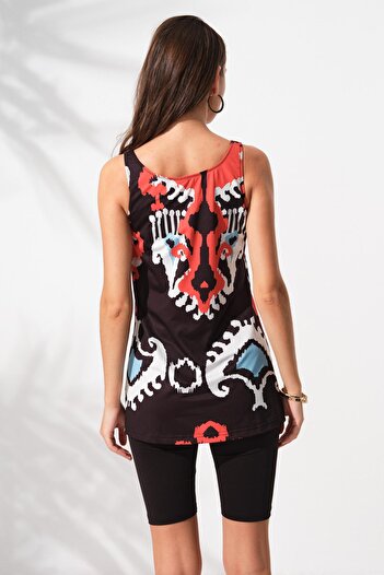 Pierre Cardin Strappy Hijab Tankini Patterned 231931