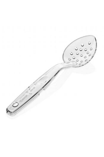 GastroPlast GSK-02 Polycarbonate Perforated Serving Spoon, Transparent