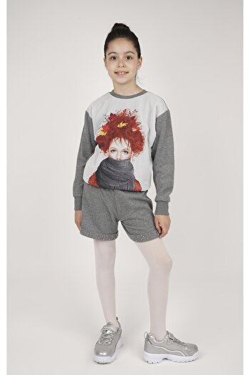 best kids Girl's Anthracite Pearl Shorts