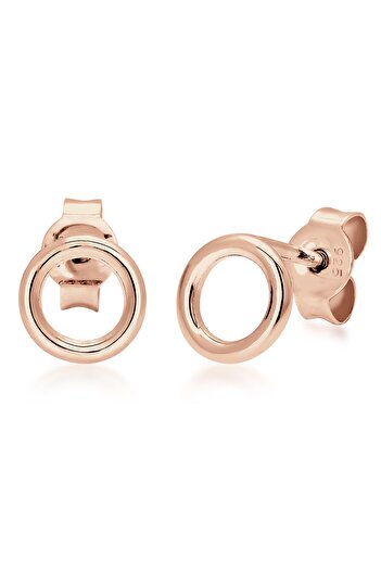 ELLI Ohrringe Basic Kreis Rund Geo Minimal 925 Sterling Silber