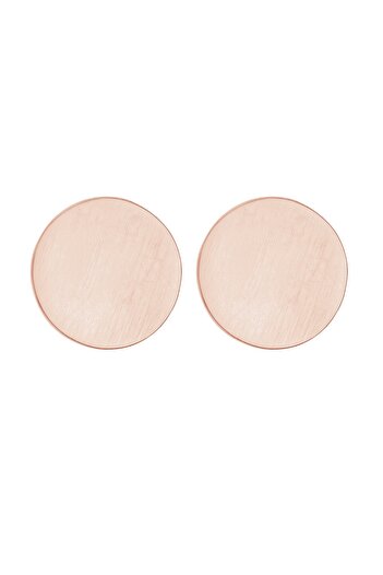 ELLI Ohrringe Ohrstecker Geo Kreis Matt Basic Cool 925er Silber
