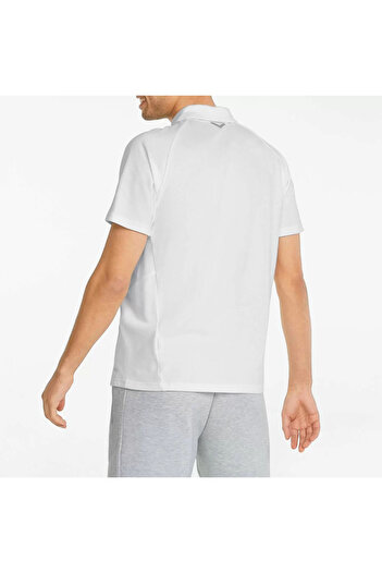 Puma Teamfinal Casuals Polo ανδρικό μπλουζάκι πόλο ποδοσφαίρου 65738404 Λευκό
