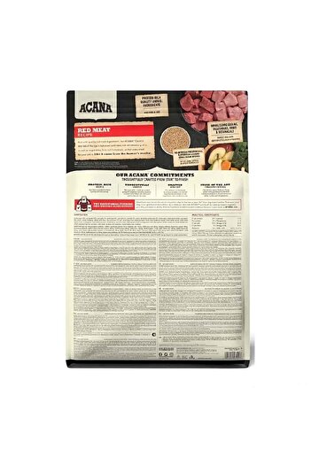 Acana RED MEAT TÜM IRK VE YAŞLAR İÇİN KÖPEK MAMASI 2 KG