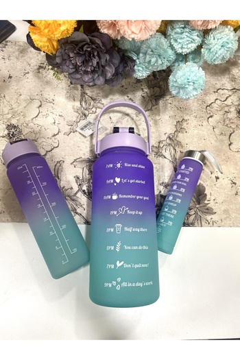 ROTA SET OF 3 MOTIVATION WATER FLASKET