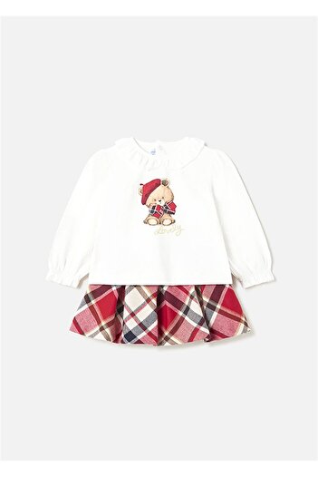 MAYORAL Girl Baby Skirted Set Red 2995