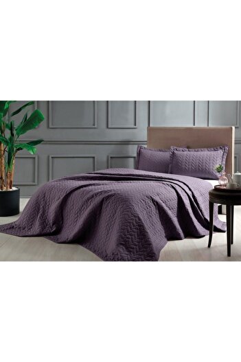 Taç Glory Plum Double Bedspread