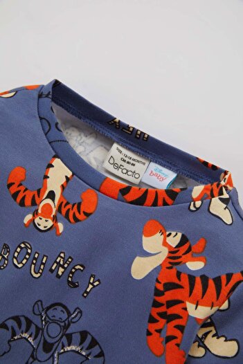 DeFacto Erkek Bebek Disney Winnie The Pooh Uzun Kollu Pijama Takımı