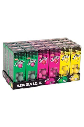Mertsan Airball Top Sakız Çılgın Gençlik 24lü (çilek, Karpuz, Limon))