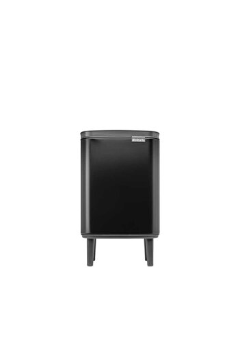 Brabantia Pedestal Trash Can Black 7 L