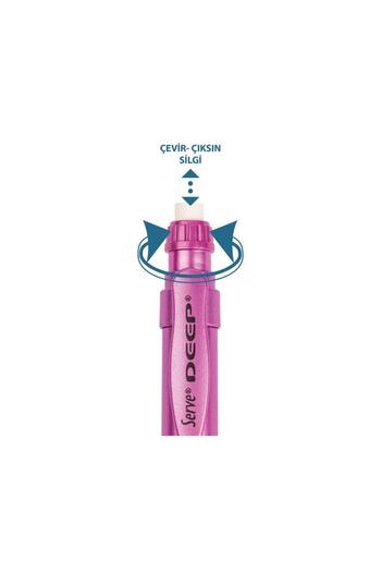 Serve Deep Mechanical Tip Pencil 0.7 mm Metallic Princess Pink